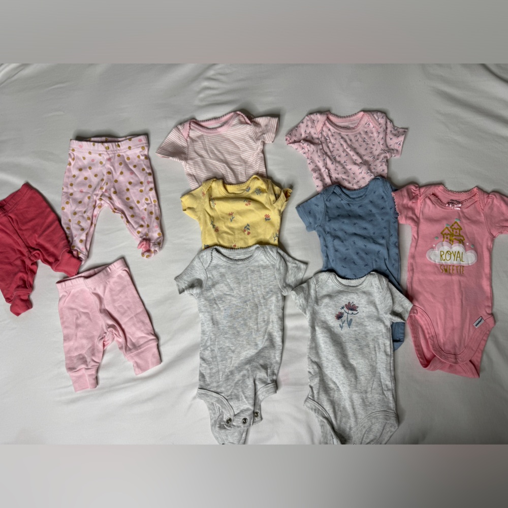 Newborn baby girl bundle